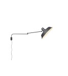 Cantilever wall lamps - Trio Bolder Wall Mount 1xE27 max 40W Black Matte 200300132 - product 1