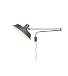 Cantilever wall lamps - Trio Bolder Wall Mount 1xE27 max 40W Black Matte 200300132 - product 2