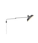 Cantilever wall lamps - Trio Bolder Wall Mount 1xE27 max 40W Black Matte 200300132 - product 3