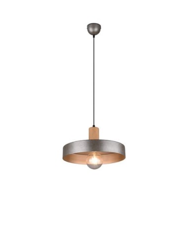 Trio Gaya Wisząca 1xE27 max 28W Nikiel Antyk 309500167