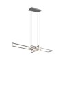 Trio Salinas Pendant 1xLED max 34W 4200lm 3000K Nickel Mat 320310307