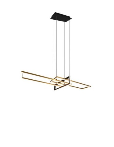 Trio Salinas Pendant 1xLED max 34W 4200lm 3000K Brass Matte 320310308