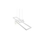 LED pendant lamps - Trio Salinas Pendant 1xLED max 34W 4400lm 4000K White Mat 320310331 - product 2