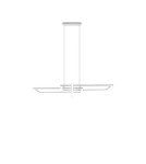 Lampy wiszące LED - Trio Salinas Wisząca 1xLED max 34W 4400lm 4000K Biały Mat 320310331 - produkt 3