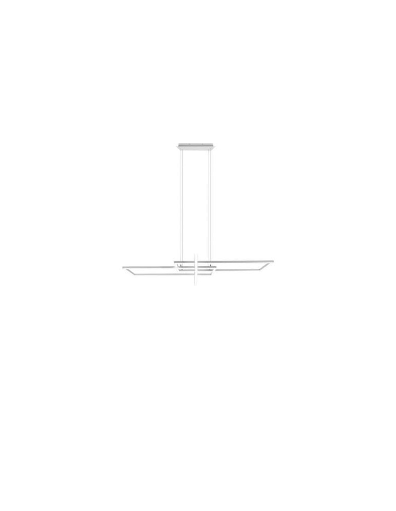 Lampy wiszące LED - Trio Salinas Wisząca 1xLED max 34W 4400lm 4000K Biały Mat 320310331 - produkt kolory-swiatla.pl 3