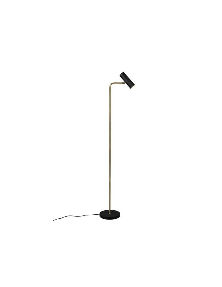 Floor lamps - Trio Marley Floor Lamp 1xGU10 max 5W Brass Matte 412400108 - product kolory-swiatla.pl 1