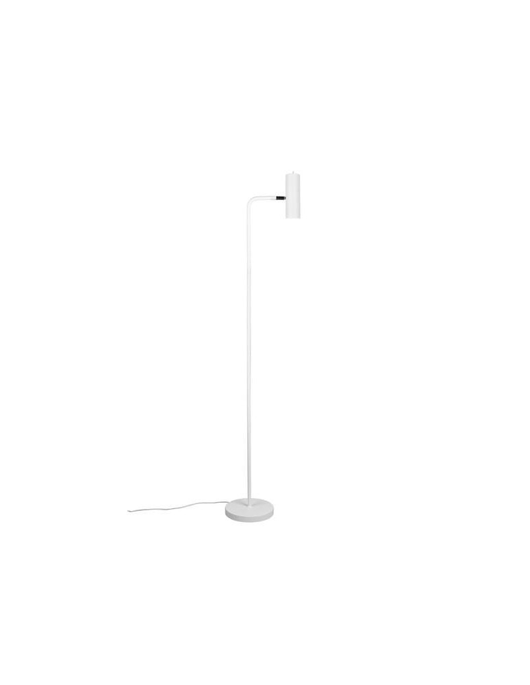 White floor lamps - Trio Marley Floor Lamp 1xGU10 max 5W White Matte 412400131 - product kolory-swiatla.pl 3