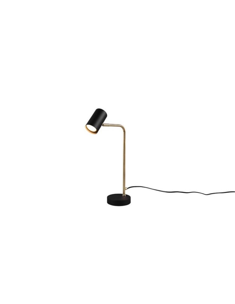 Reading table lamps - Trio Marley Table Lamp 1xGU10 max 5W Brass Matte 512400108 - product kolory-swiatla.pl 1