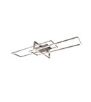 Modern ceiling lamps - Trio Salinas Ceiling 1xLED max 34W 3900lm 3000K Nickel Mat 620310307 - product 1