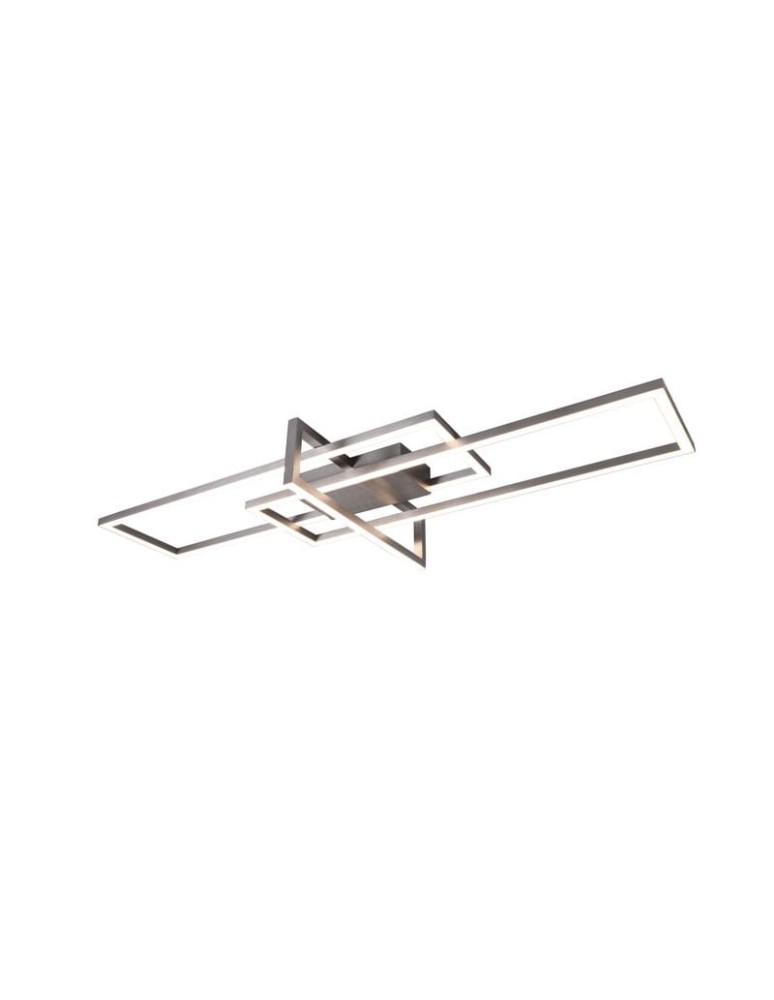 Modern ceiling lamps - Trio Salinas Ceiling 1xLED max 34W 3900lm 3000K Nickel Mat 620310307 - product kolory-swiatla.pl 1