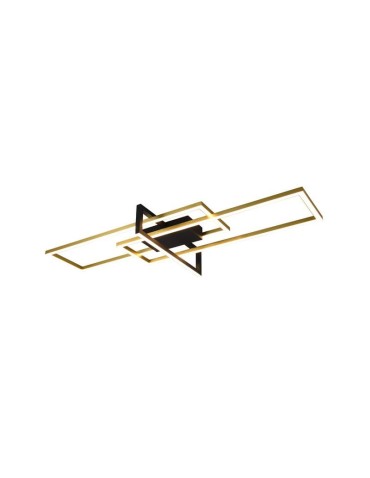 Trio Salinas Ceiling 1xLED max 34W 3900lm 3000K Brass Matte 620310308