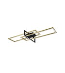 Modern ceiling lamps - Trio Salinas Ceiling 1xLED max 34W 3900lm 3000K Brass Matte 620310308 - product 2