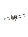 Trio Salinas Ceiling 1xLED max 34W 3900lm 3000K Black Mat 620310332