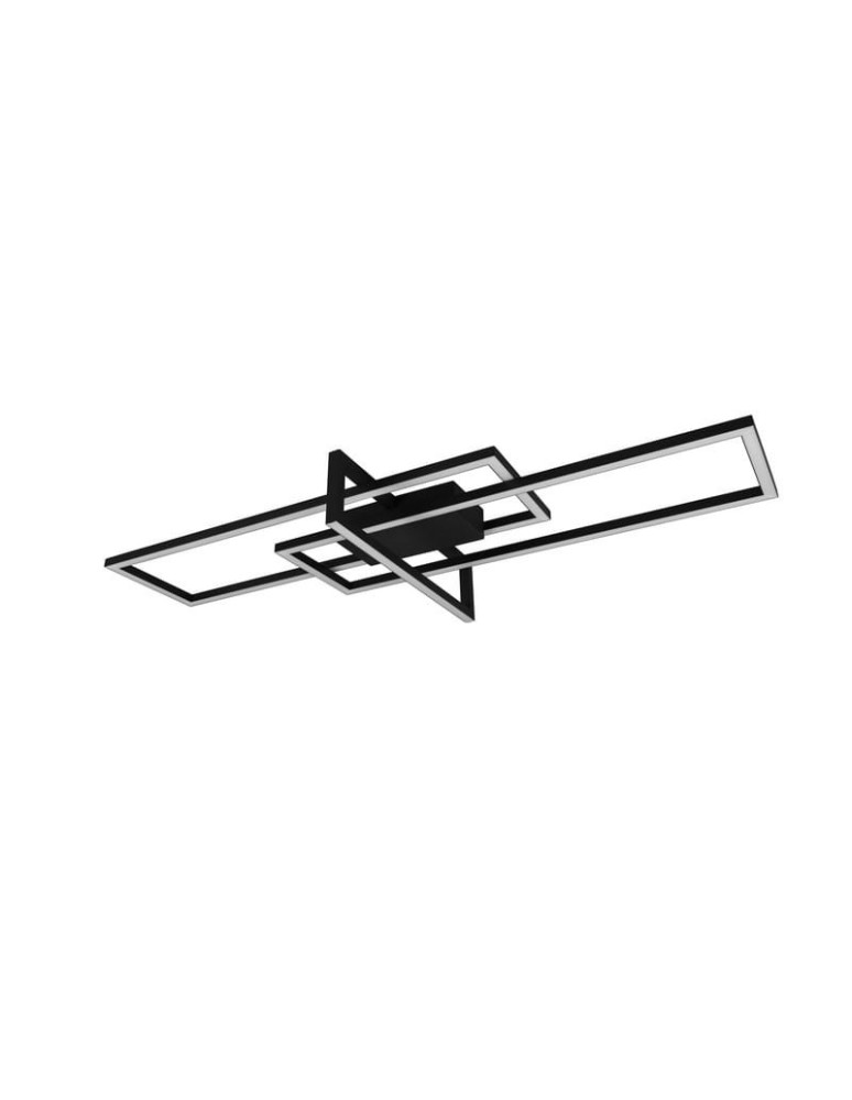 Modern ceiling lamps - Trio Salinas Ceiling 1xLED max 34W 3900lm 3000K Black Mat 620310332 - product kolory-swiatla.pl 2