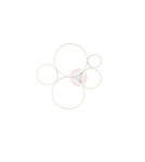 Modern ceiling lamps - Trio Rondo Ceiling 1xLED max 49W 5600lm 3000K White Mat 622610531 - product 2