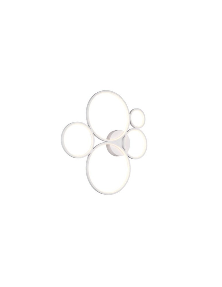 Modern ceiling lamps - Trio Rondo Ceiling 1xLED max 49W 5600lm 3000K White Mat 622610531 - product kolory-swiatla.pl 3