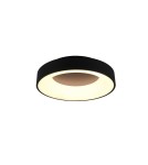 Modern ceiling lamps - Trio Girona Ceiling 1xLED max 27W 3100lm 3000K Black Mat 671210132 - product 1