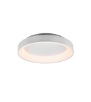 Lampy sufitowe nowoczesne - Trio Girona Sufitowa 1xLED max 48W 5600lm 2700-6000K Biały Mat 671290131 - produkt 1