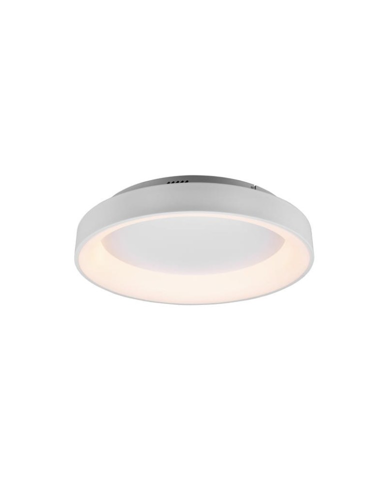 Lampy sufitowe nowoczesne - Trio Girona Sufitowa 1xLED max 48W 5600lm 2700-6000K Biały Mat 671290131 - produkt kolory-swiatla.pl 1