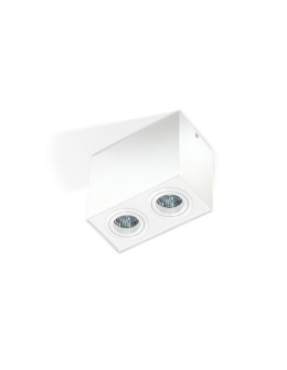 Azzardo ELOY 2 WHITE 2xGU10 Natynkowa Biały AZ1353