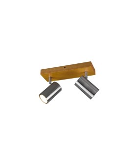 Trio Marley Spotlight 2xGU10 max 35W Nickel Matte 812400207