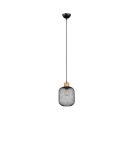 Pendant lamps - RL Calimero Pendant 1xE27 max 40W Black Matte R30561032 - product 2