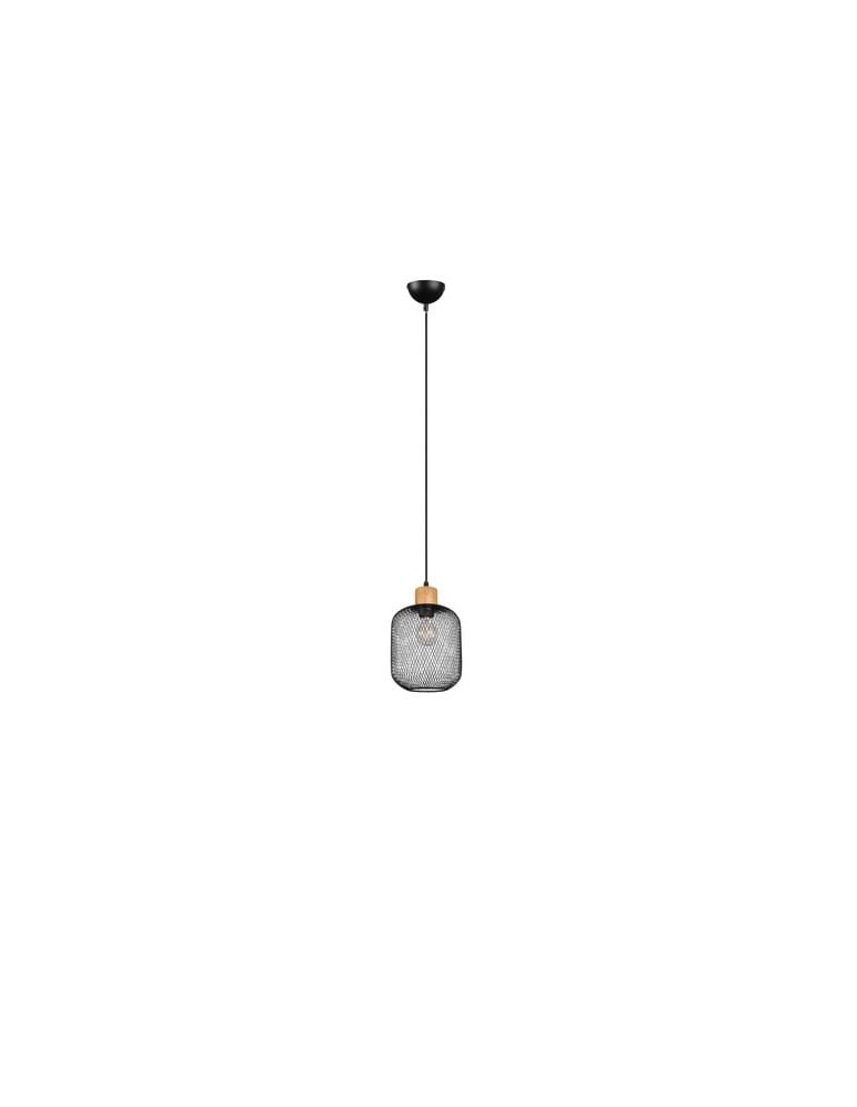 Pendant lamps - RL Calimero Pendant 1xE27 max 40W Black Matte R30561032 - product kolory-swiatla.pl 2
