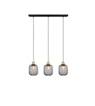 Pendant lamps - RL Calimero Pendant 3xE27 max 40W Black Matte R30563032 - product 2