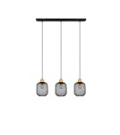 Pendant lamps - RL Calimero Pendant 3xE27 max 40W Black Matte R30563032 - product 4