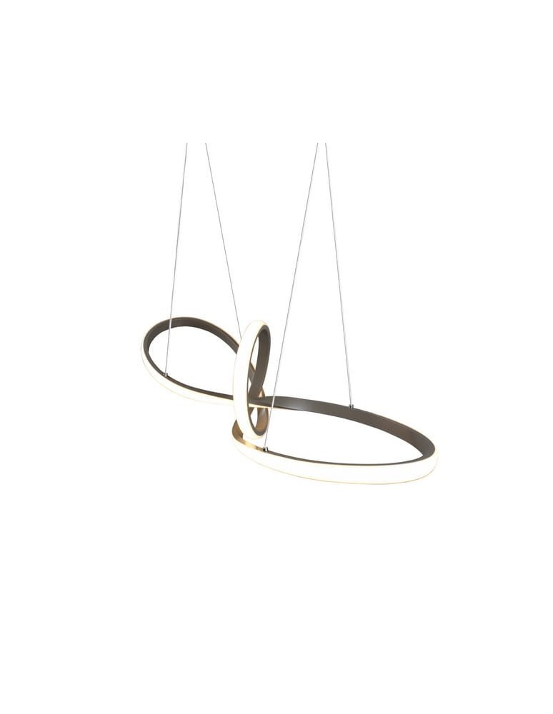 LED pendant lamps - RL Sansa Pendant 1xLED max 28W 3200lm 3000K Nickel Mat R32751107 - product kolory-swiatla.pl 3