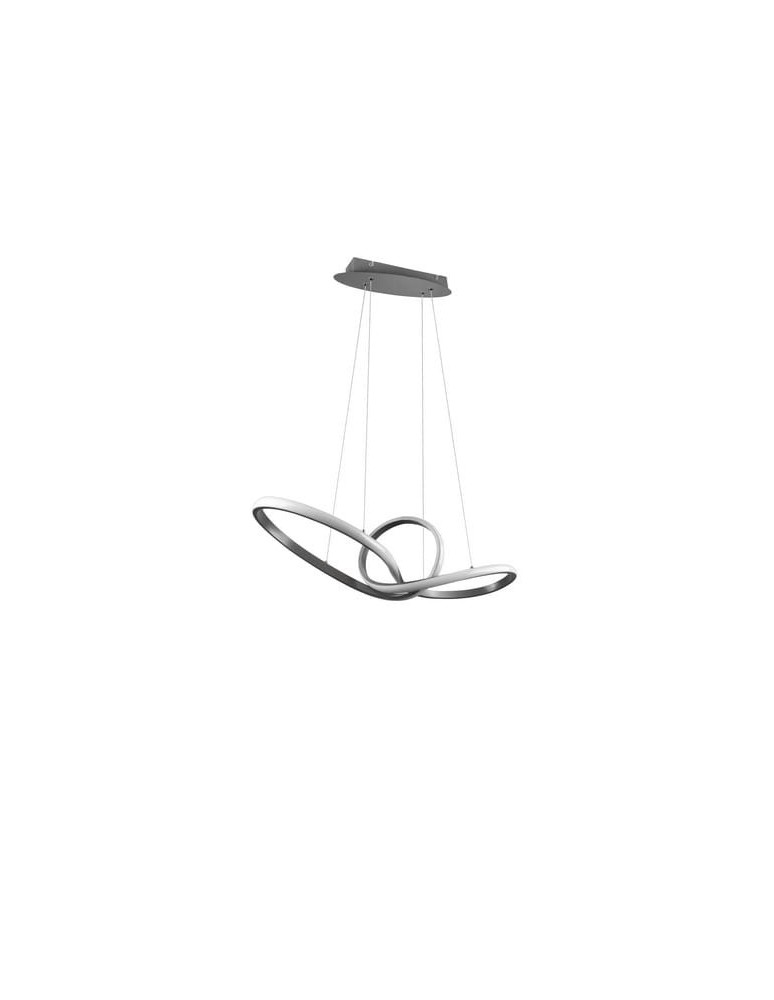 LED pendant lamps - RL Sansa Pendant 1xLED max 28W 3200lm 3000K Nickel Mat R32751107 - product kolory-swiatla.pl 4