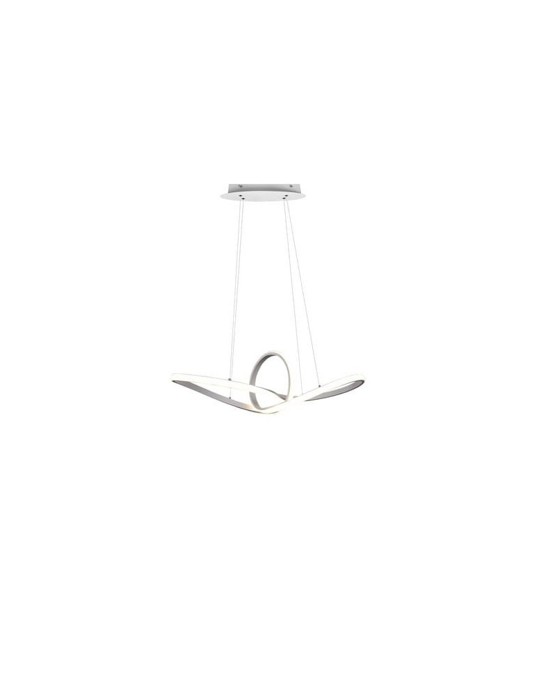 LED pendant lamps - RL Sansa Pendant 1xLED max 28W 3300lm 4000K White Mat R32751131 - product kolory-swiatla.pl 2