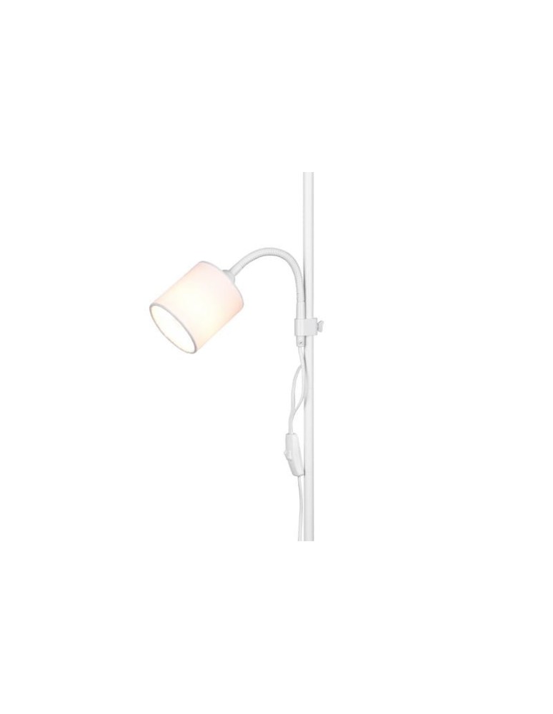 Lampy podłogowe z abażurem - RL Owen Podłogowa 1xE27 max 42W Biały R40192001 - produkt kolory-swiatla.pl 2