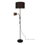Floor lamps with lampshade - RL Owen Floor E27 + E14 Black R40192002 - product 3