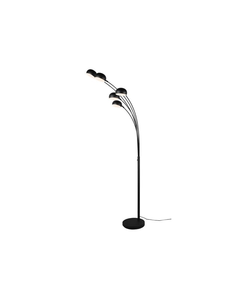 Floor lamps - RL Dito Floor Floor 5xE14 max 10W Black Matte R46155032 - product kolory-swiatla.pl 1