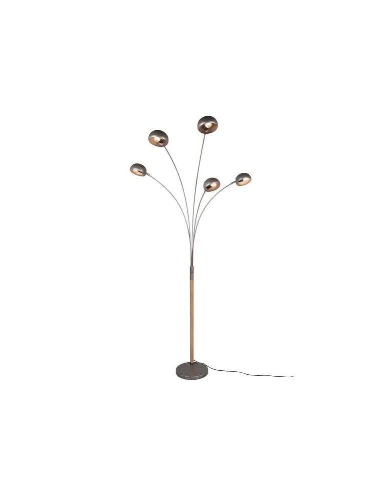 Lampy podłogowe - RL Dito Podłogowa 5xE14 max 10W Nikiel Antyk R46155067 - produkt kolory-swiatla.pl 2