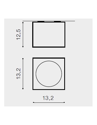 Azzardo ALEX 12V WHITE 1xAR111 Surface-mounted White AZ1359 - product 2