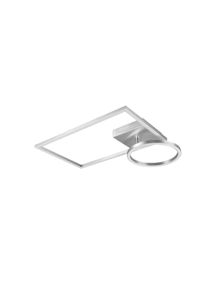 Lampy sufitowe nowoczesne - RL Verso Sufitowa 1xLED max 24W 3000lm 3000K Aluminium szczotkwane R62182105 - produkt kolory-swiatla.pl 4