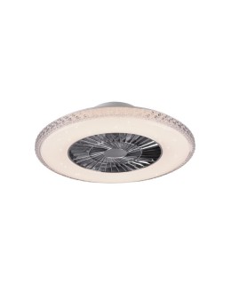 RL Harstad Wentylator 1xLED max 40W 5000lm 3000-6500K Chrom R62412106