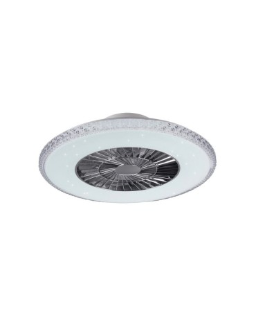 RL Harstad Wentylator 1xLED max 40W 5000lm 3000-6500K Chrom R62412106 - produkt 2