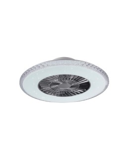 RL Harstad Wentylator 1xLED max 40W 5000lm 3000-6500K Chrom R62412106 - produkt 2