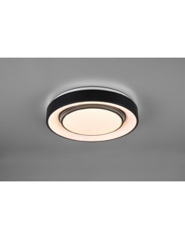 RL Mona RGBW Ceiling light 1xLED max 20W 2400lm RGBW+3000-6000K Black Mat R65041032