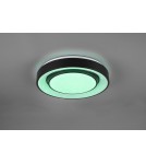 Ceiling lamps - RL Mona RGBW Ceiling light 1xLED max 20W 2400lm RGBW+3000-6000K Black Mat R65041032 - product 3