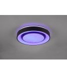 Ceiling lamps - RL Mona RGBW Ceiling light 1xLED max 20W 2400lm RGBW+3000-6000K Black Mat R65041032 - product 4