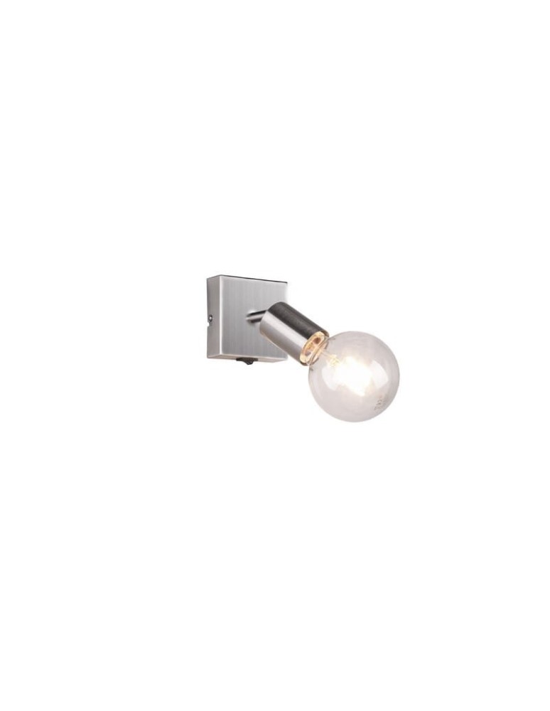 Spotlight ceiling lamps - RL Vannes Spotlight 1xE27 max 10W Nickel Matte R80181707 - product kolory-swiatla.pl 1