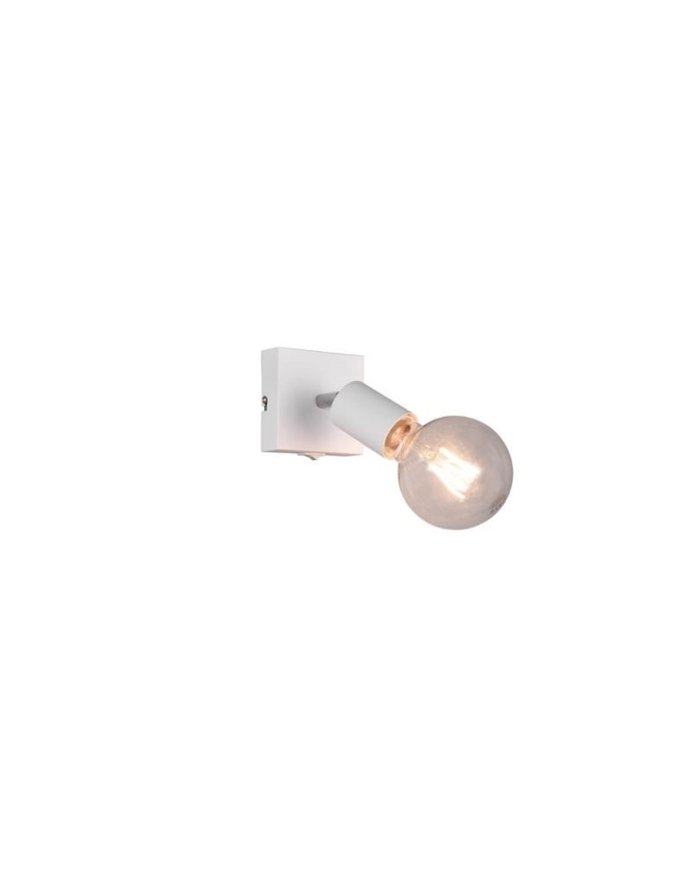 Spotlight ceiling lamps - RL Vannes Spotlight 1xE27 max 10W White Matte R80181731 - product kolory-swiatla.pl 3
