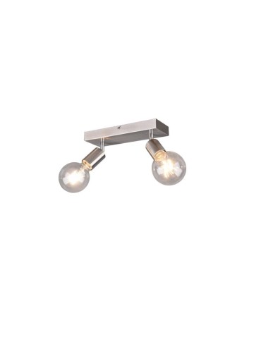 RL Vannes Spotlight 2xE27 max 40W Nickel Matte R80182007