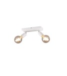Spotlight ceiling lamps - RL Vannes Spotlight 2xE27 max 40W White Matte R80182031 - product 1