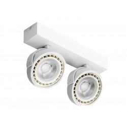 Azzardo JERRY 2 12V WHITE 2xAR111 Reflektor Sufitowy Biały AZ1369