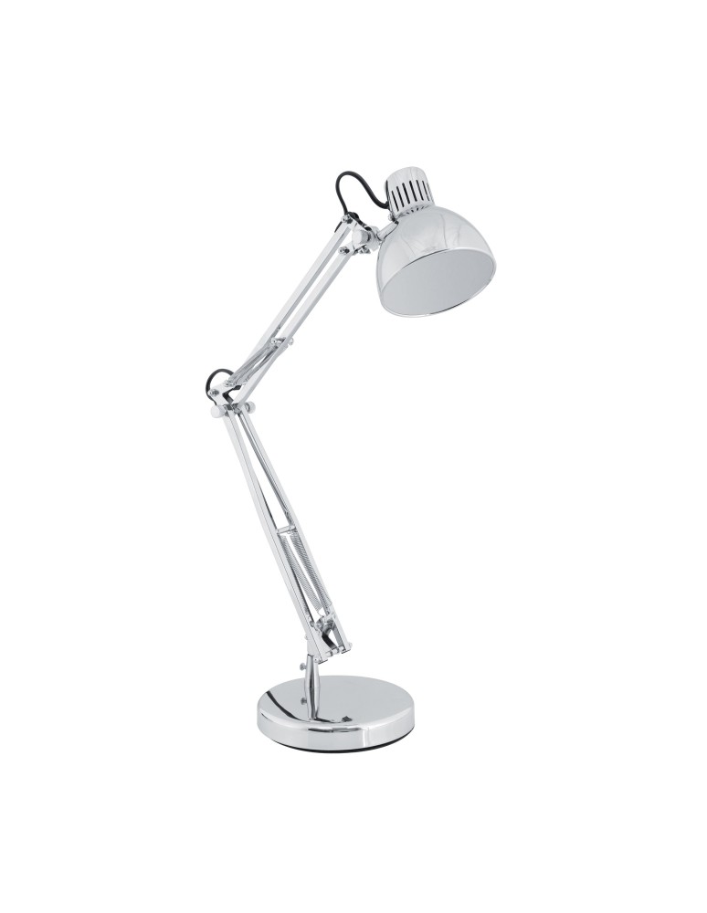 Lampy stołowe do czytania - Zuma Line Lampa Biurkowa Chrom 1xE14 1112 - produkt kolory-swiatla.pl 1